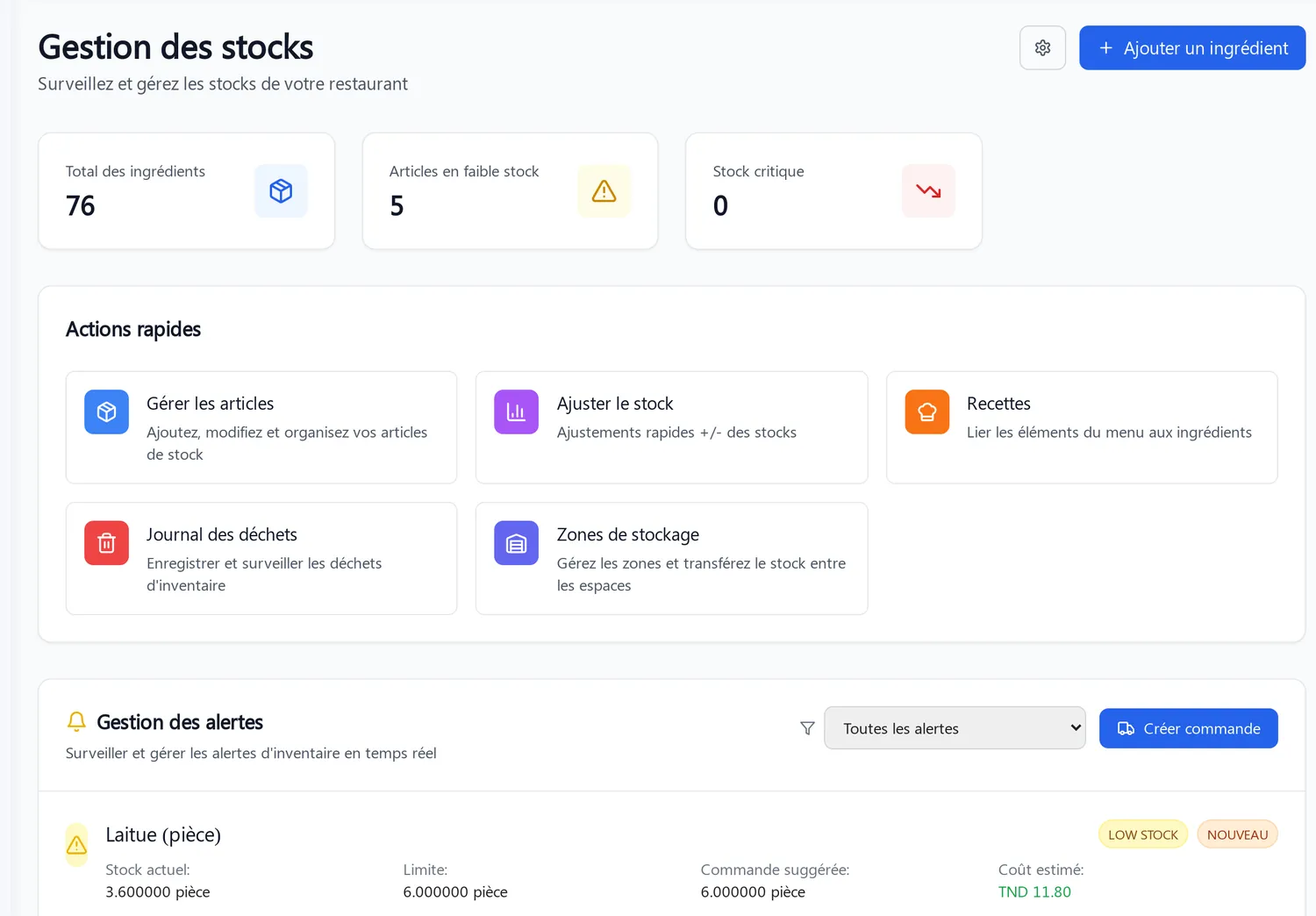Stock, purchasing and margins